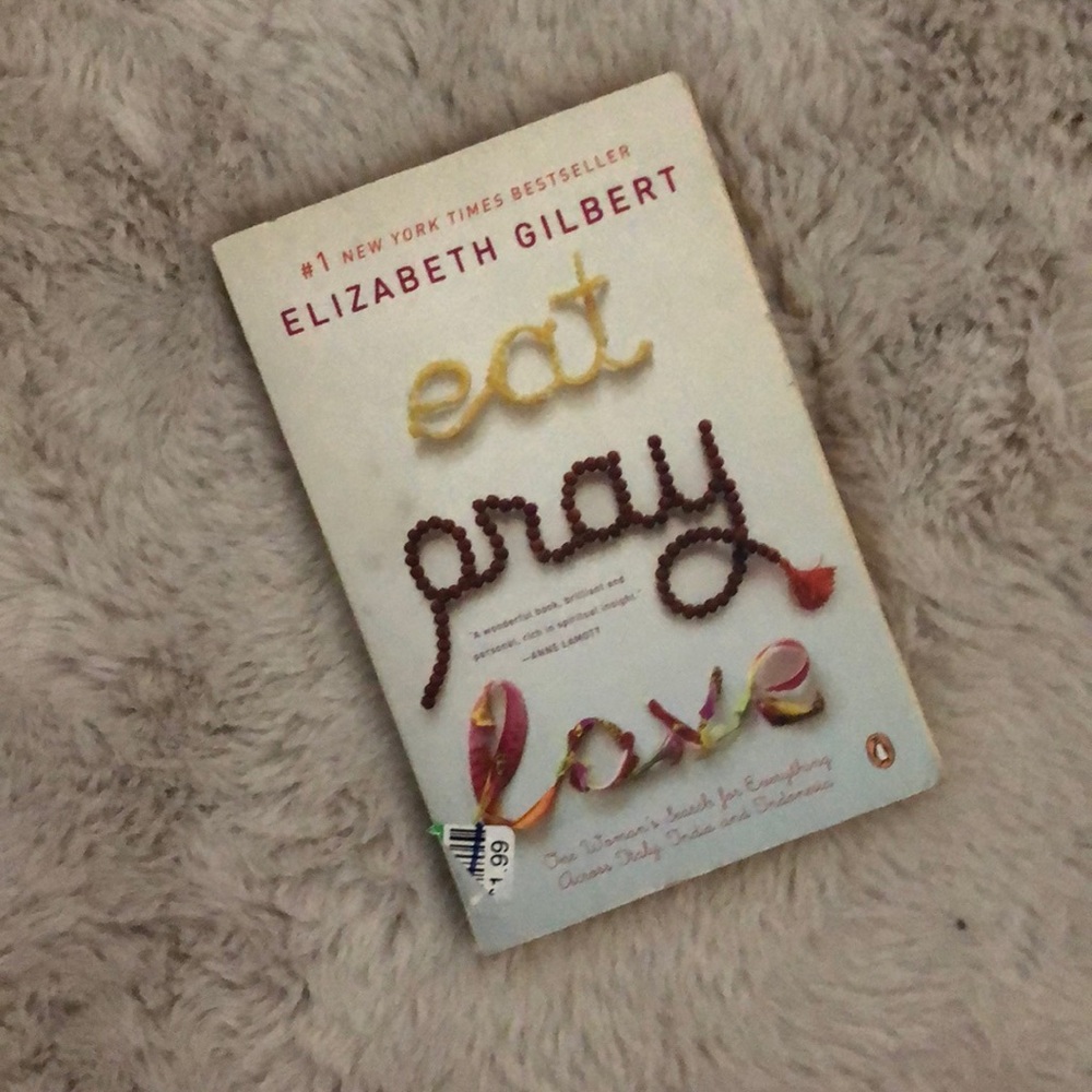 Eat, Pray, Love book 📖